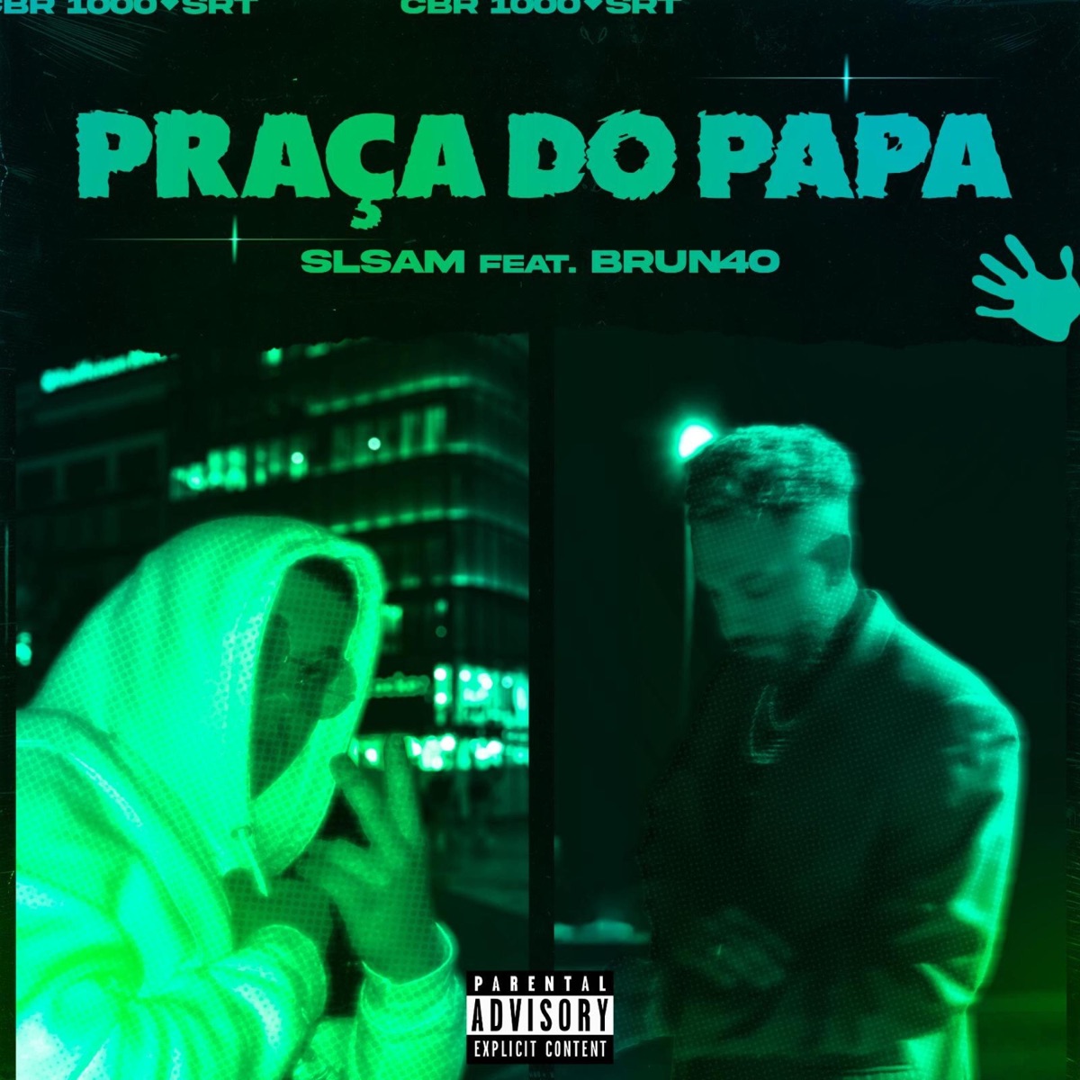 Praça do papa (feat. Brun4o) - Single by SamF album cover
