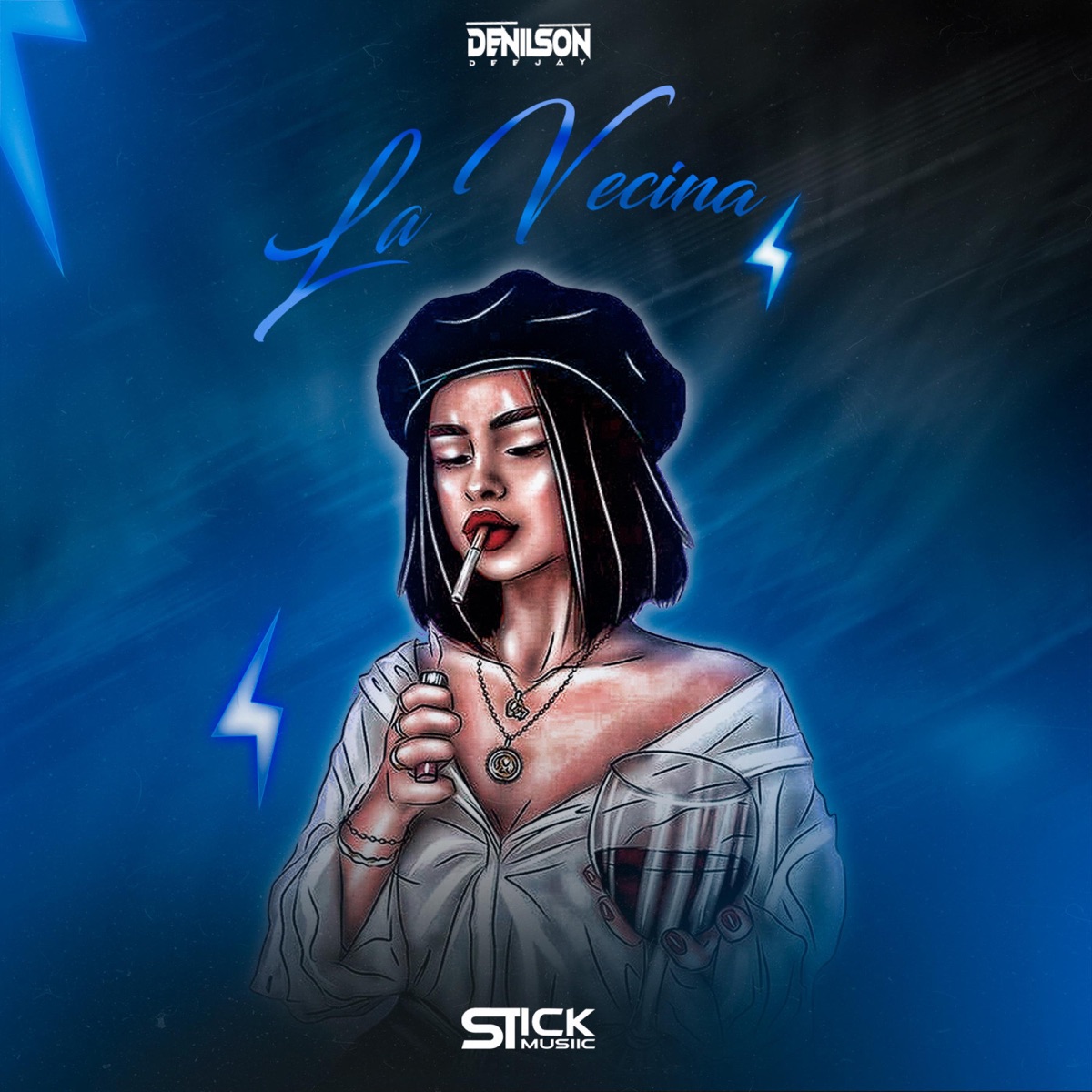 La Vecina - Single by Stick Musiic & Denilson DJ album cover