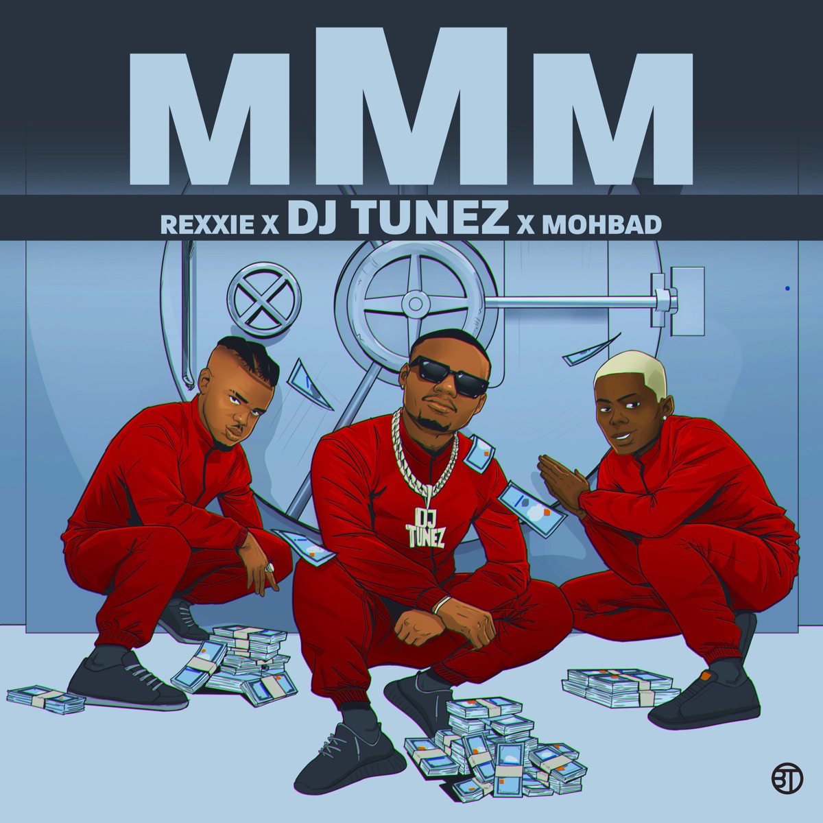 MMM (feat. MohBad & Rexxie) - Single by DJ Tunez album cover