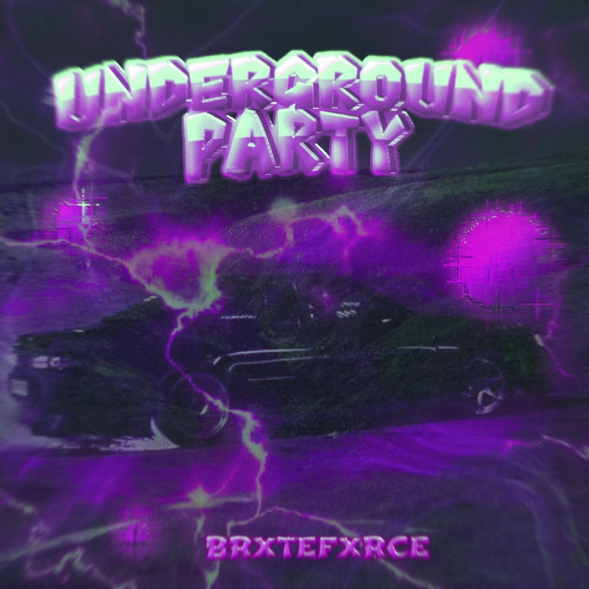 UNDERGROUND PARTY - Single by BRXTEFXRCE album cover
