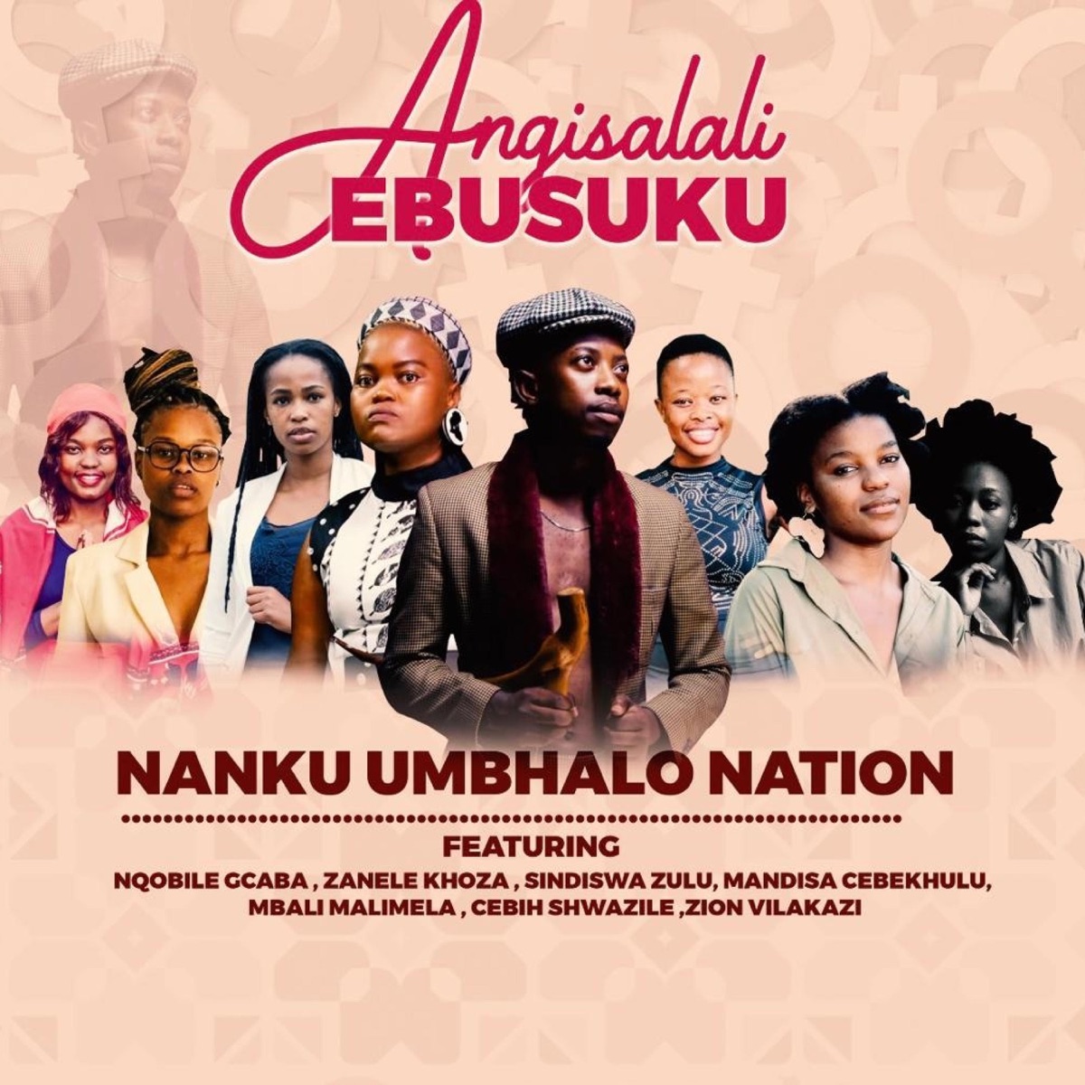Angisalali Ebusuku (feat. Zion Vilakazi, Mbali Malimela, Mandisa Cebekhulu, Sindiswa Zulu, Zanele Khoza, Nqobile Gcaba & Ceb'sile Shwazile) - Single by GUBHELA album cover