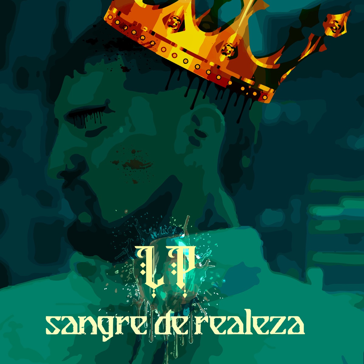 SANGRE DE REALEZA - Single by LP album cover