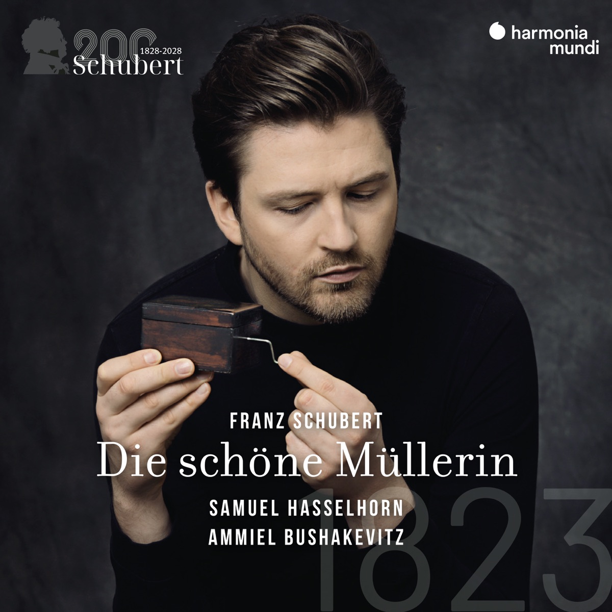 Schubert: Die schöne Müllerin by Samuel Hasselhorn & Ammiel Bushakevitz album cover