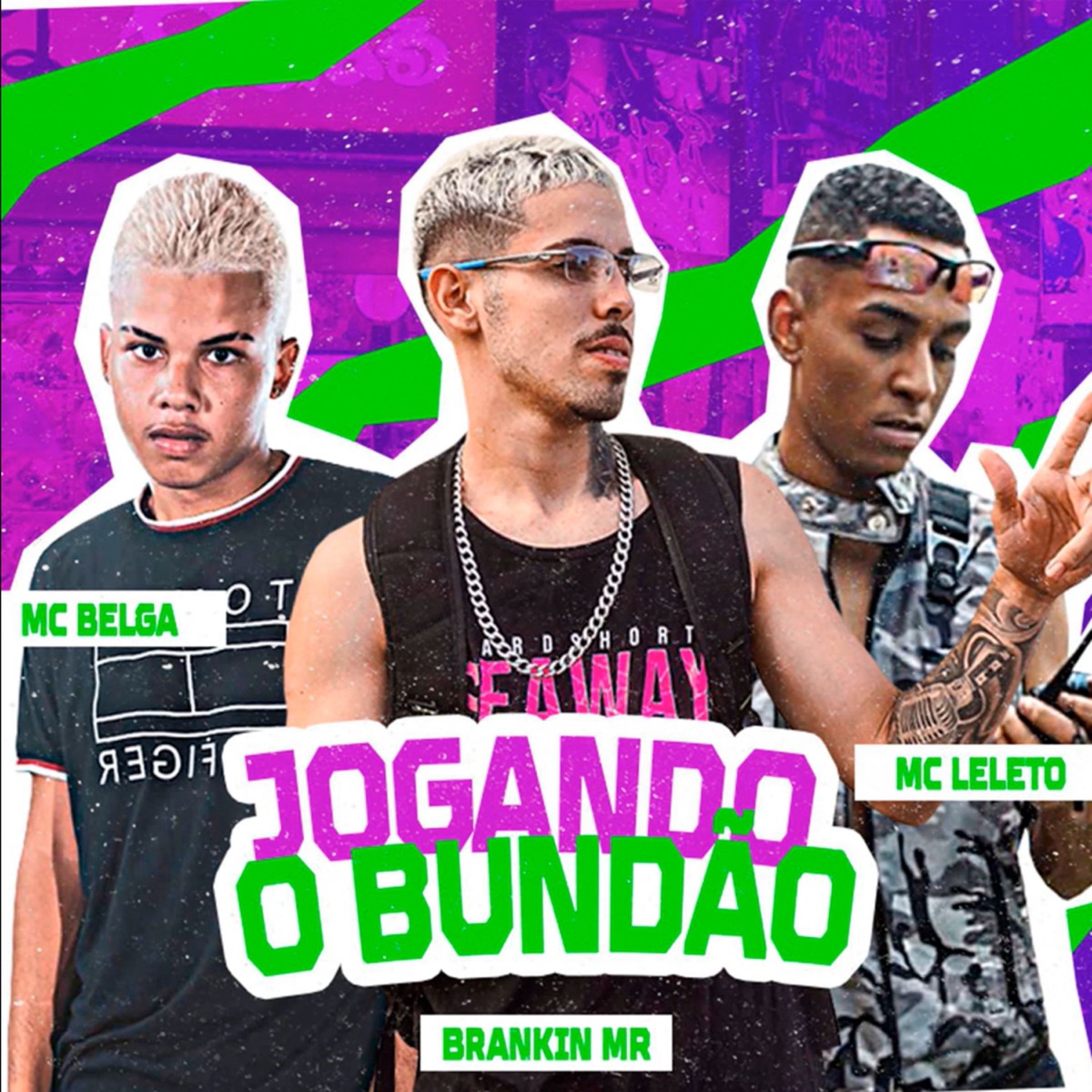 Jogando o Bundão - Single by Brankin MR, Mc Belga & MC Leleto album cover