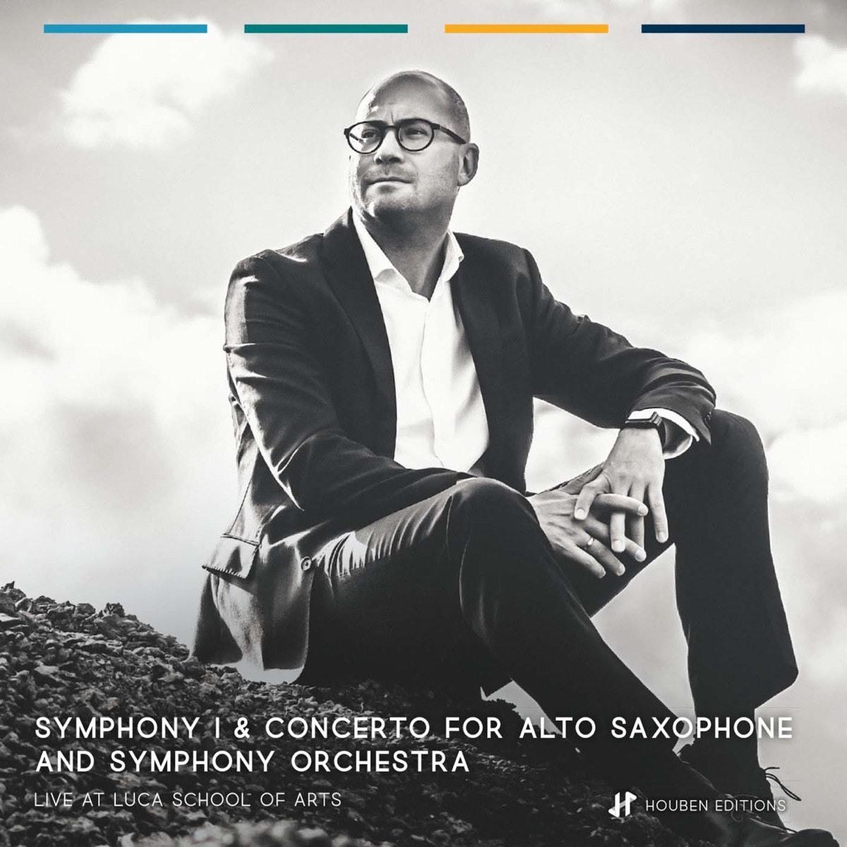 Symphony I & Concerto for Alto Saxophone LIVE @ LUCA by Kevin Houben album cover