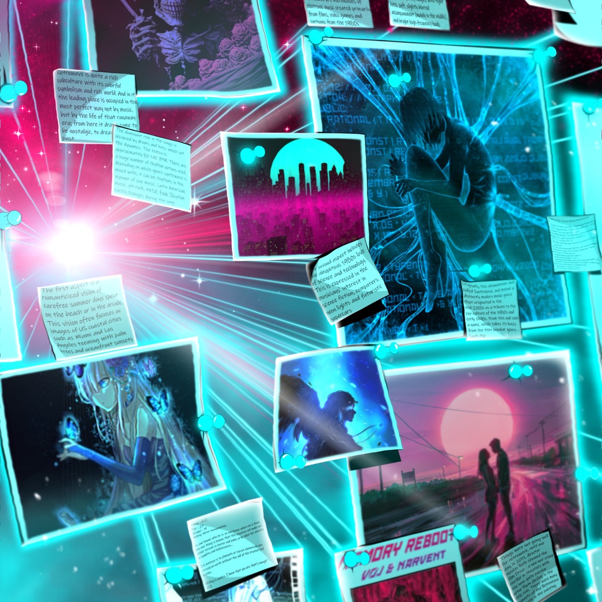 Memory Reboot by VØJ & Narvent album cover