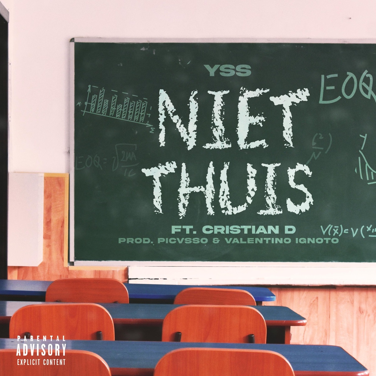 Niet Thuis (feat. Cristian D) - Single by Yssine album cover