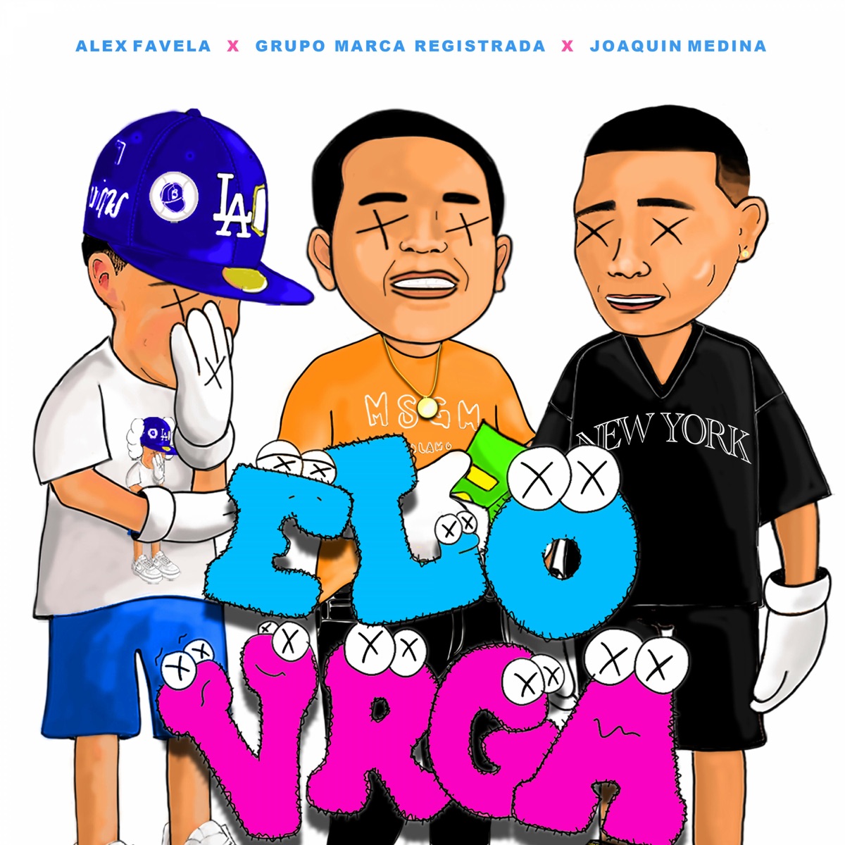 Elovrga - Single by Alex Favela, Grupo Marca Registrada & Joaquin Medina album cover