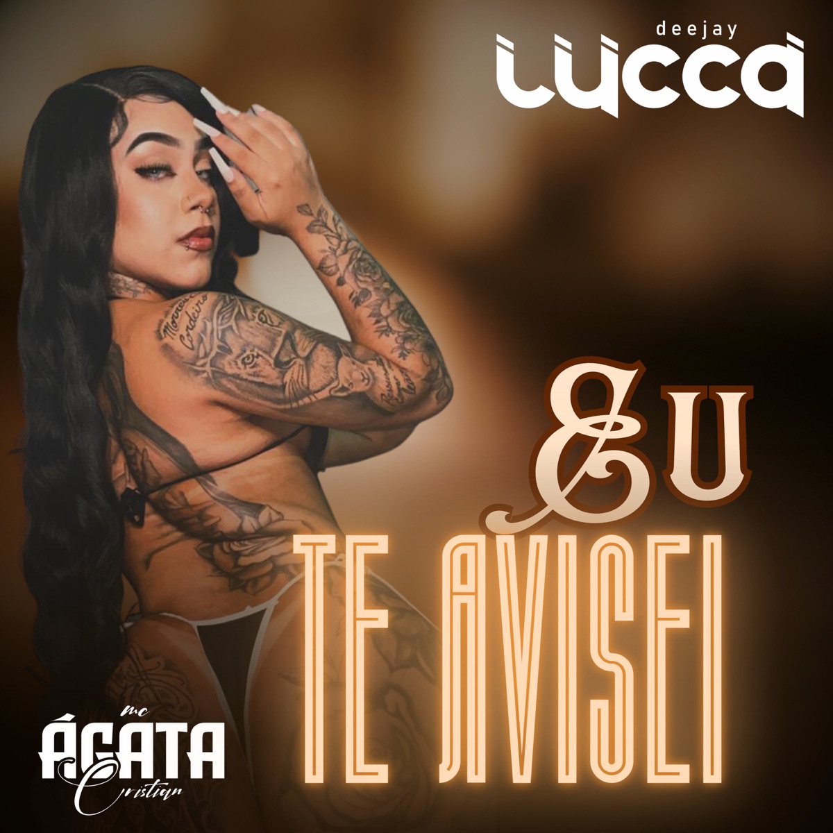 Eu Te Avisei - Single by Deejay Lucca & Mc Àgata Cristian album cover