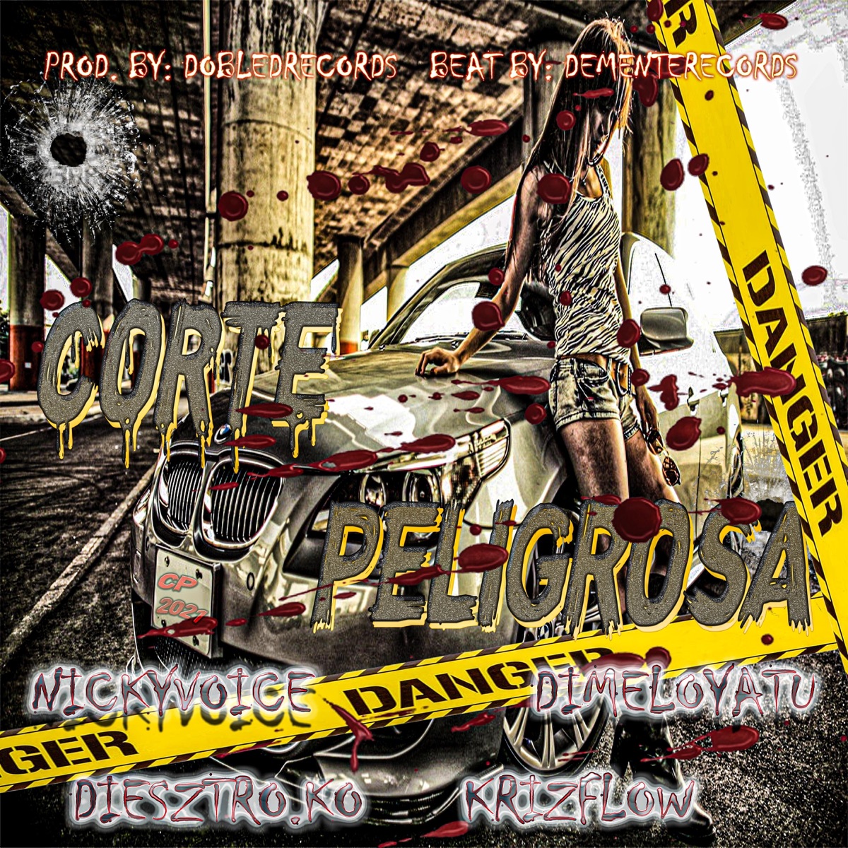 Corte peligrosa (feat. Diesztro K.O, Dimeloyatu & Krizflow) - Single by Nickyvoice album cover