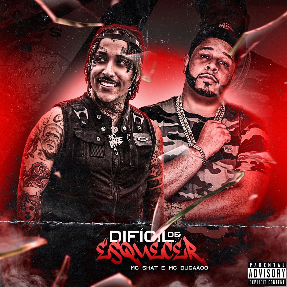 Difícil de Esquecer - Single by MC Dugaaoo, MC Shat & Dj Marcus Vinicius album cover