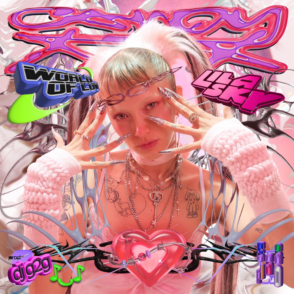 Candyxx world of luv - EP by lila sky & dj g2g album cover