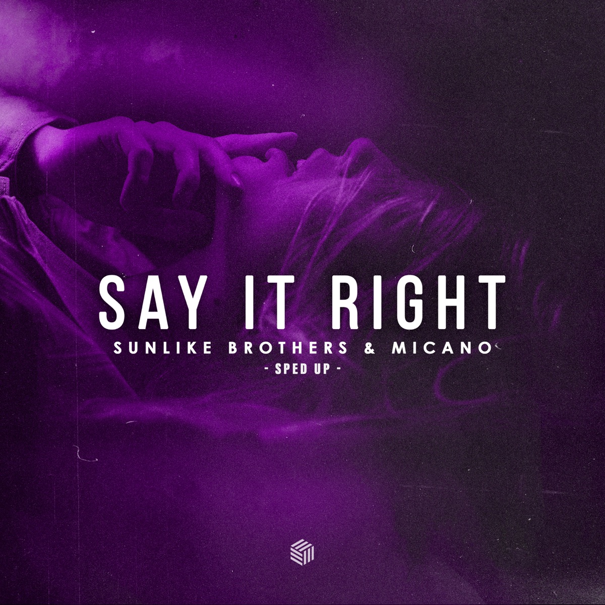 Say It Right (Sped Up) - Single by Sunlike Brothers & Micano album cover