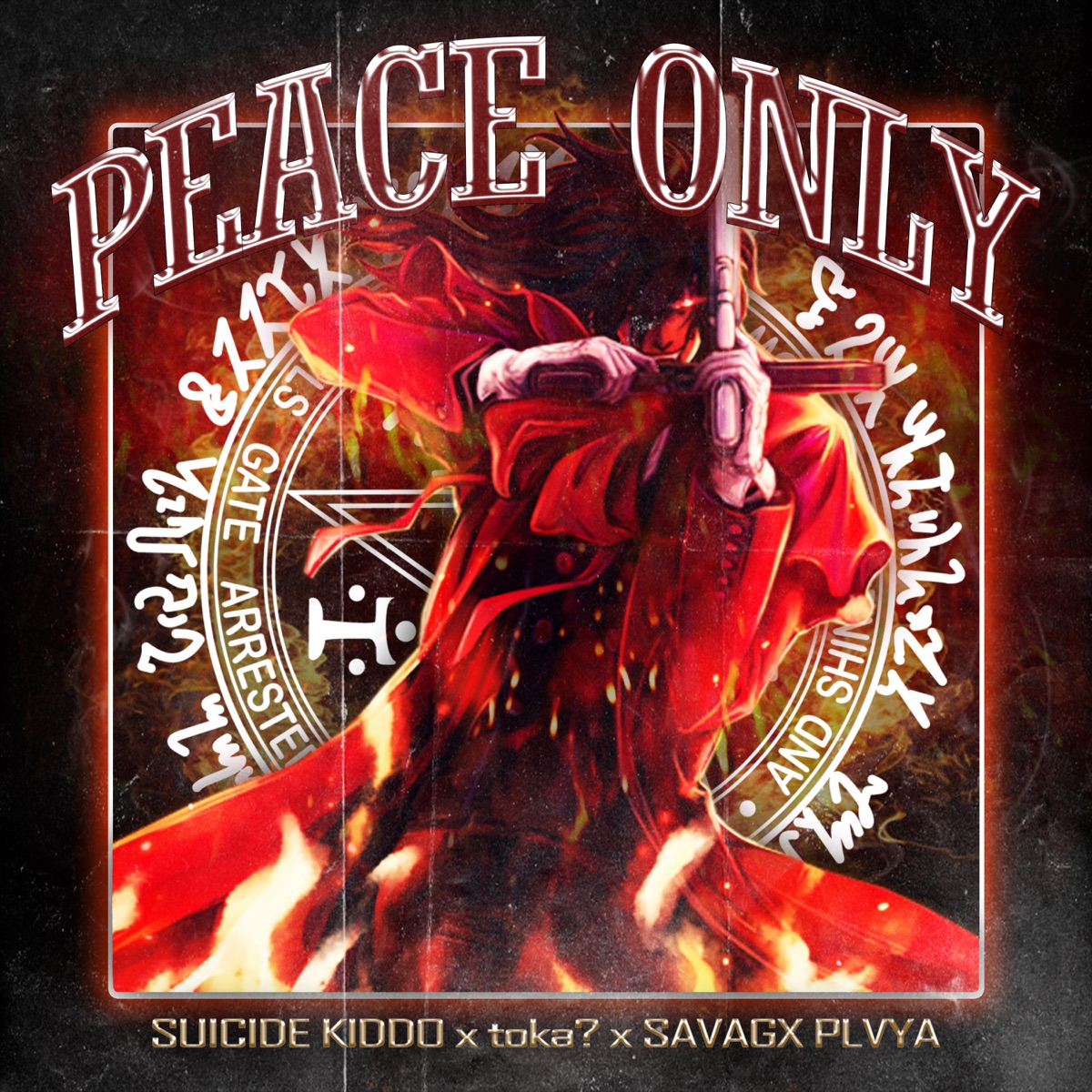 PEACE ONLY - Single by SUICIDE KIDDO, toka? & SAVAGX PLVYA album cover