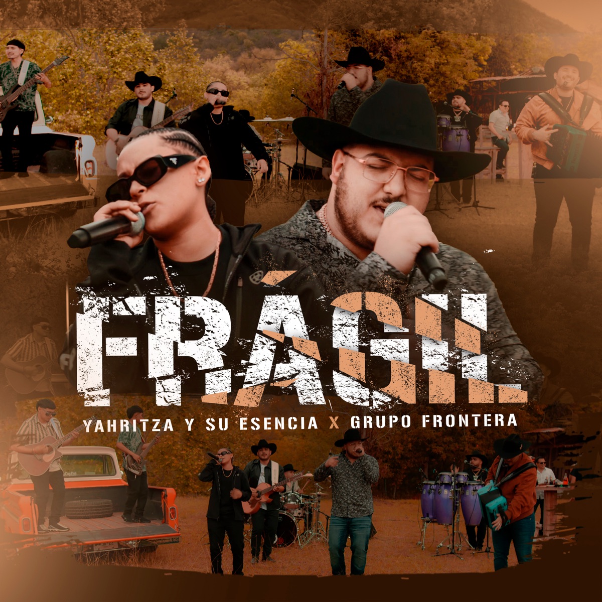 Frágil - Single by Yahritza Y Su Esencia & Grupo Frontera album cover