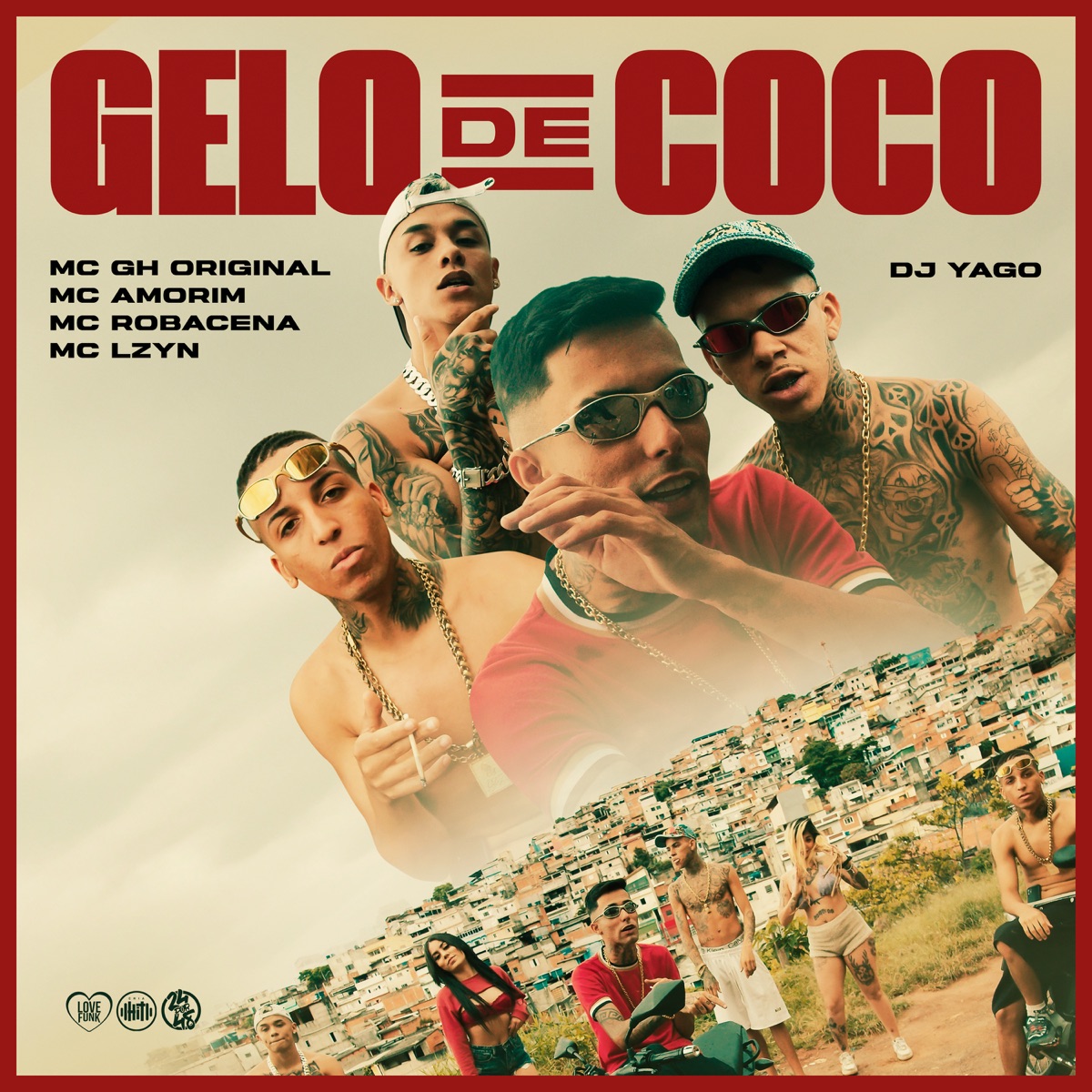 Gelo de Coco Né Chefe (feat. DJ Yago & MC AMORIM) - Single by MC GH Original, ROBACENA ORIGINAL & Mc Lzyn album cover