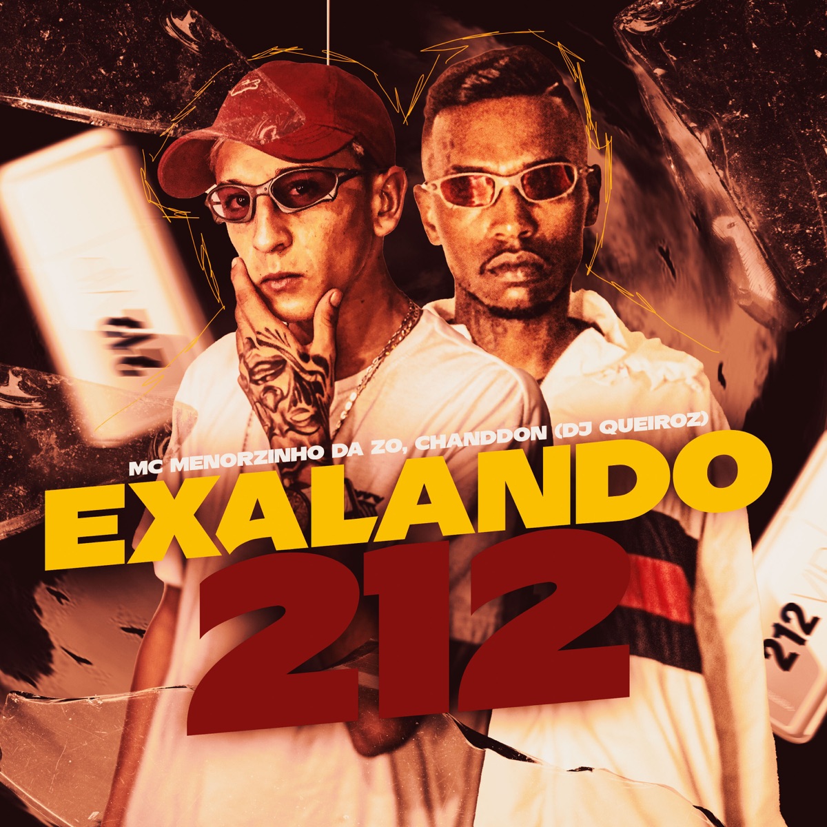 Exalando 212 - Single by Mc Menorzinho da ZO, Dj Queiroz & Chanddon album cover