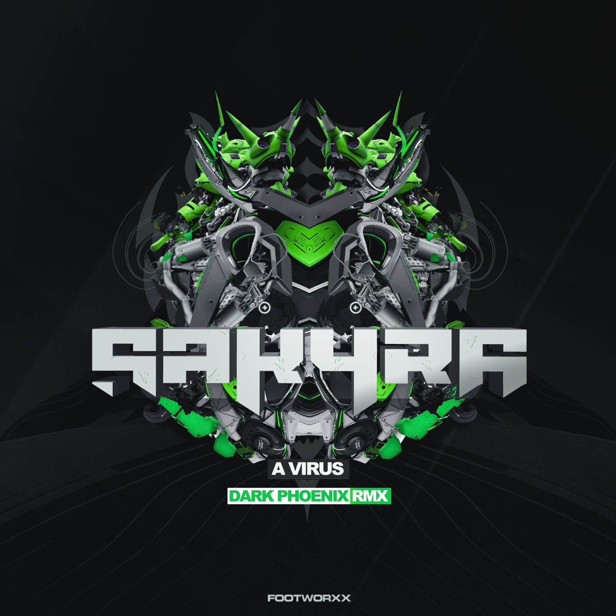 A Virus (Dark Phoenix RMX) - Single by Sakyra album cover