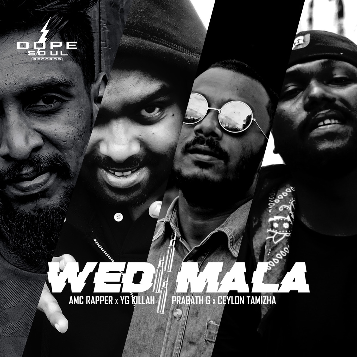 Wedi Mala (feat. Ceylon Thamizha, YG KIllah & Prabath G.) - Single by AMC Rapper album cover