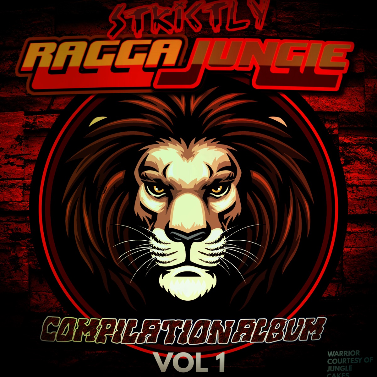 Strictly Ragga Jungle Compilation Album Vol 1 by Dj Stp album cover