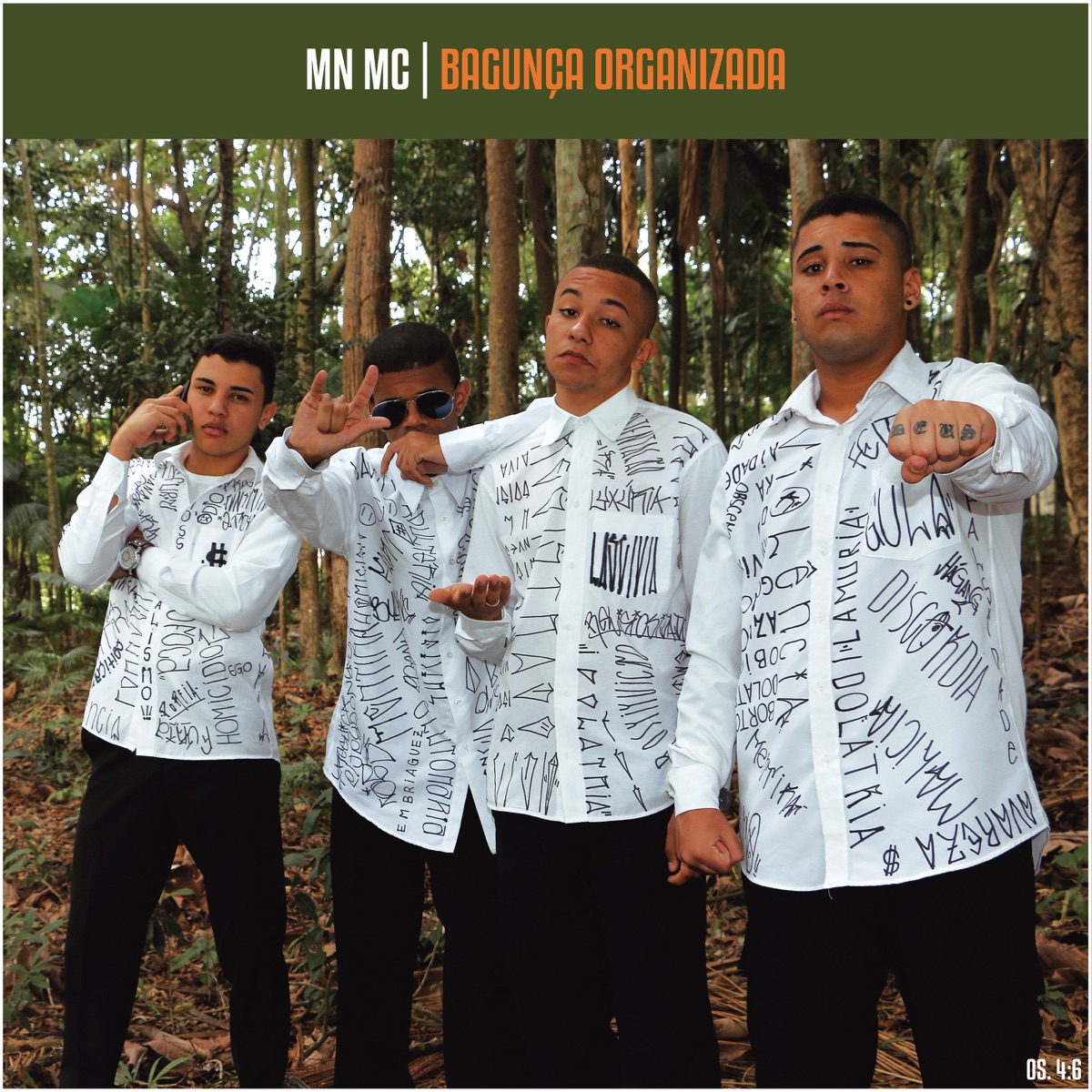 Bagunça Organizada by MN MC album cover