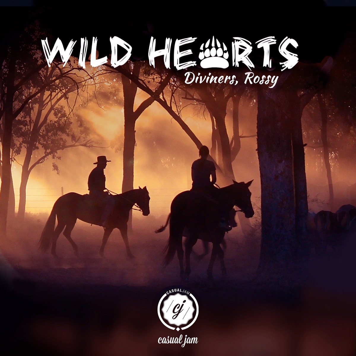 Wild Hearts - Single by Diviners & Rossy album cover