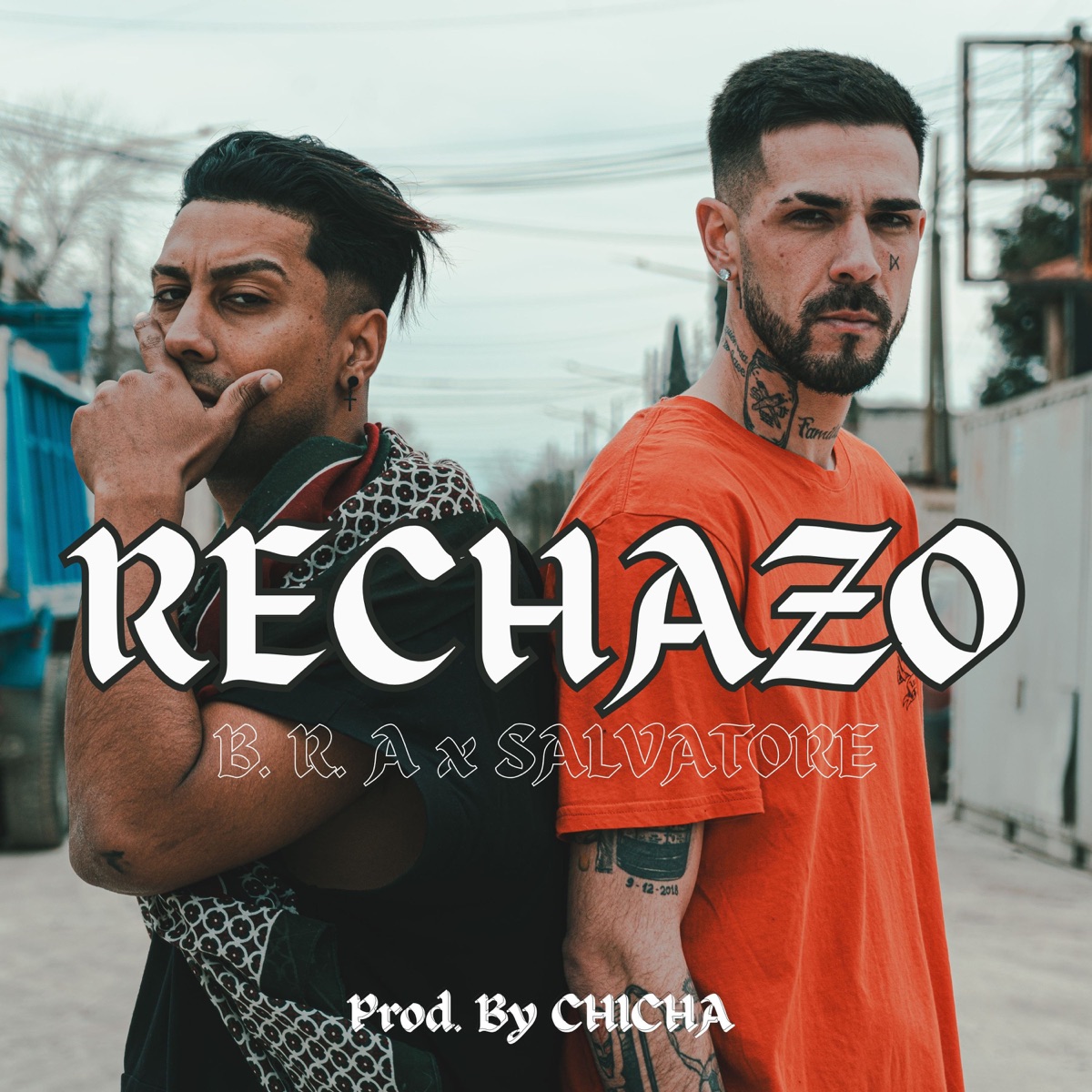 RECHAZO - Single by B. R. A, SALVATORE & Chicha album cover
