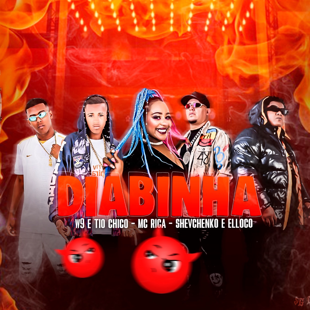Diabinha - Single by Shevchenko e Elloco, W9 e tio chico & MC Rica album cover