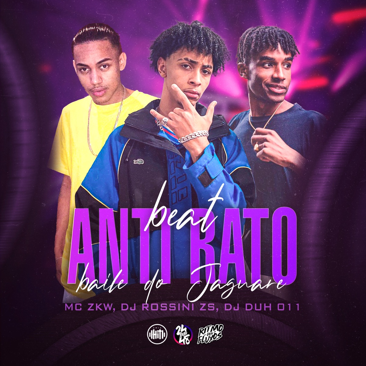 Beat Anti Rato Baile do Jaguaré - Single by Dj rossini zs, MC ZKW & DJ DUH 011 album cover