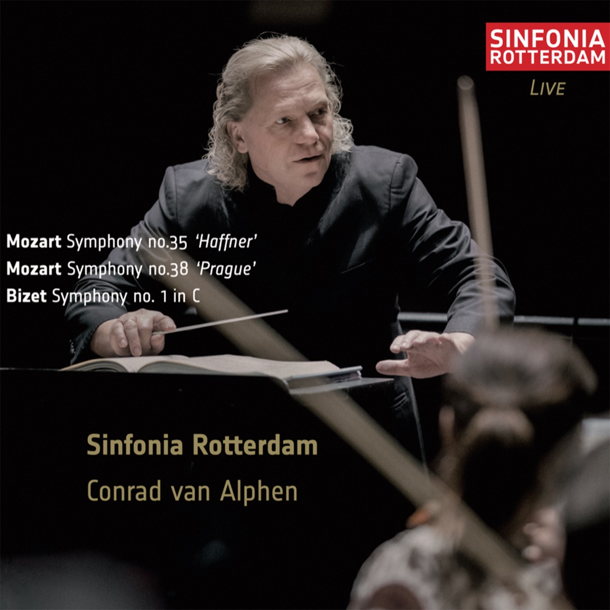 Mozart / Bizet (feat. Conrad van Alphen) by Sinfonia Rotterdam album cover