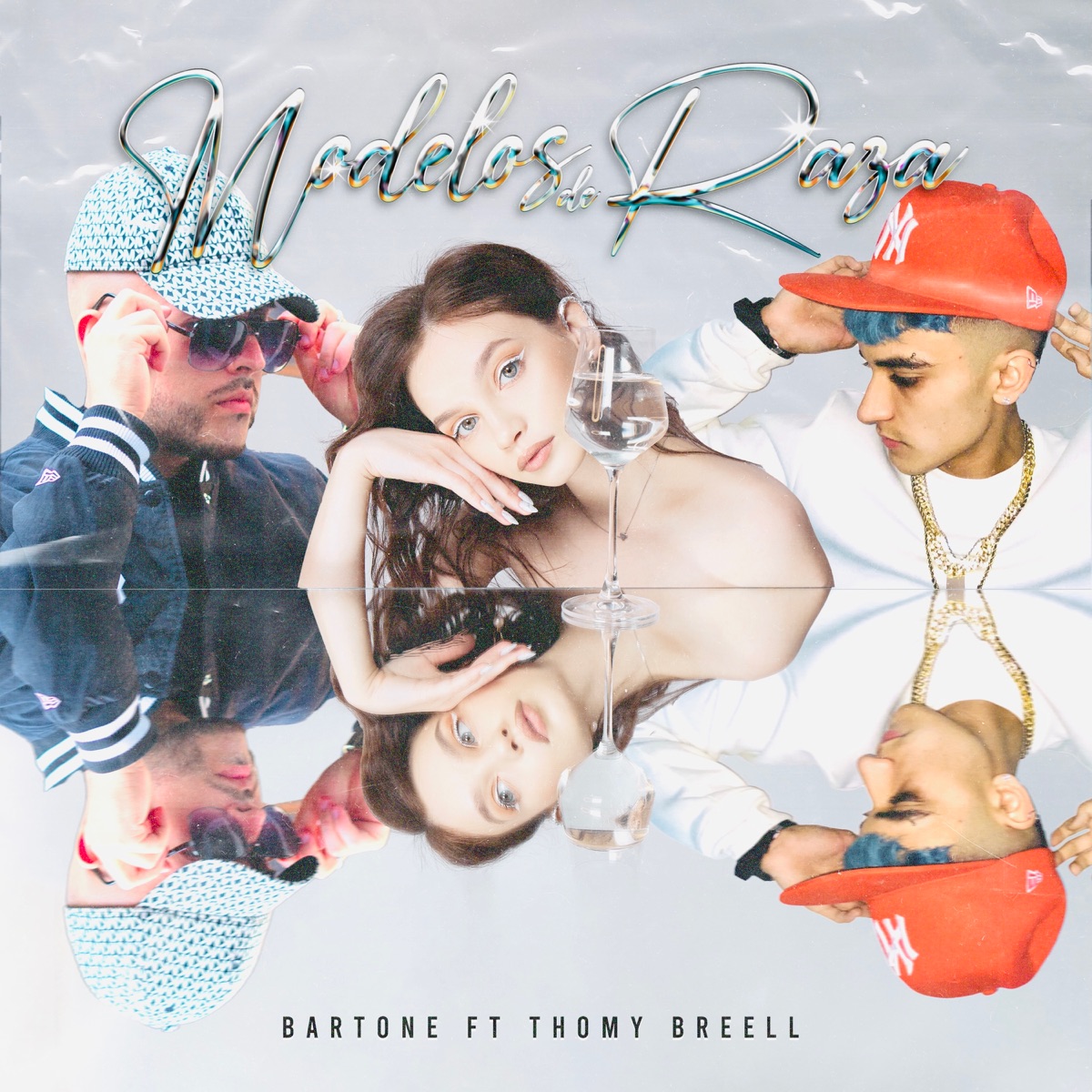 Modelos de Raza - Single by Bartone & Thomy Breell album cover