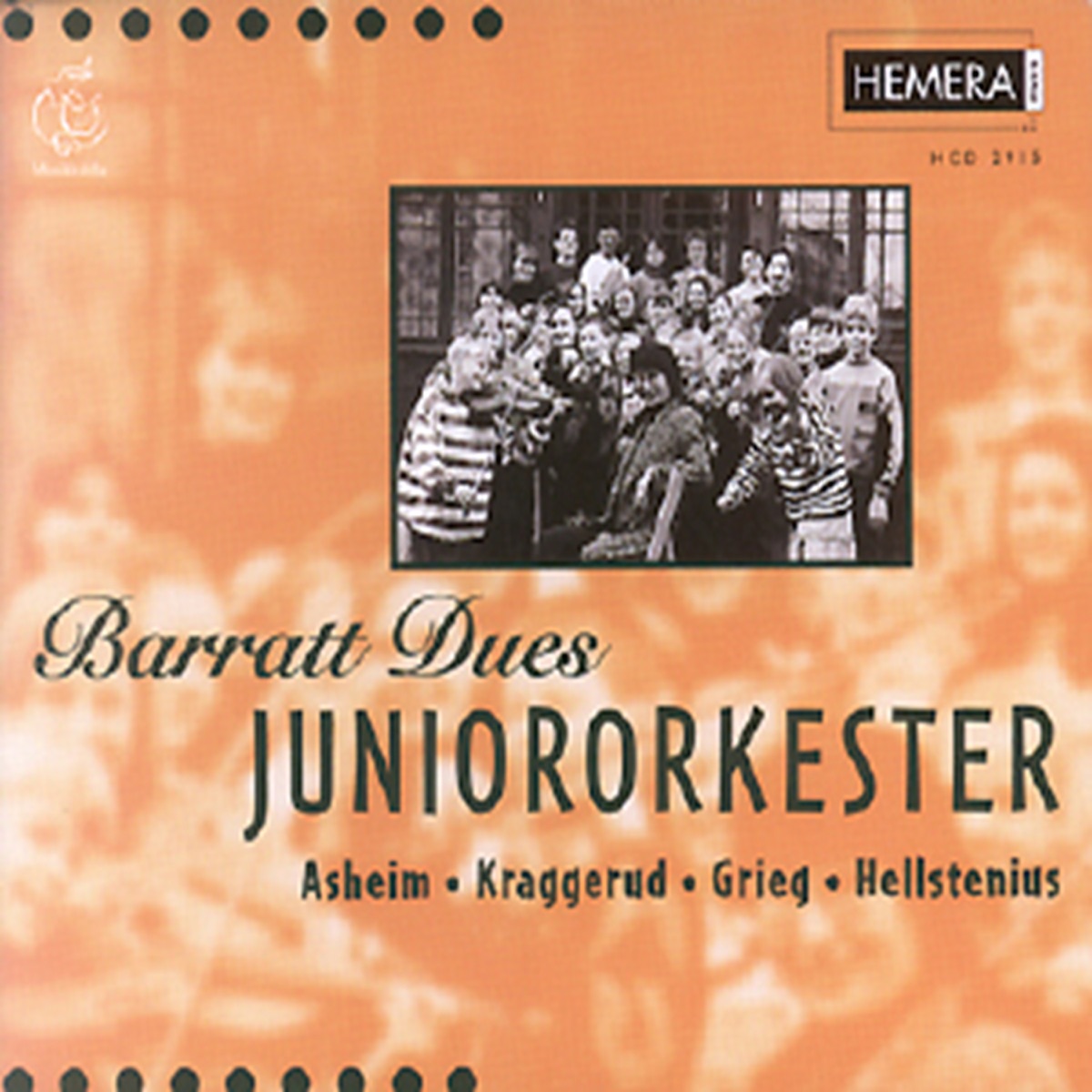 Asheim / Kraggerud / Grieg / Hellstenius by Barratt-Dues Juniororkester & Soon-Mi Chung album cover