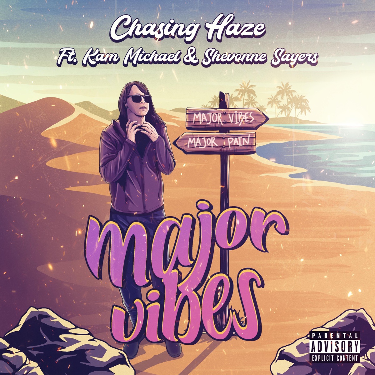 Major Vibes (feat. Kam Michael & Shevonne Sayers) - Single by Chasing Haze album cover
