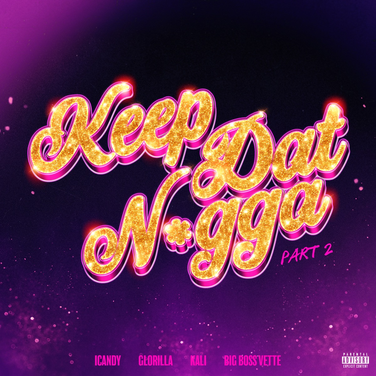 Keep Dat N***a (Part 2) [feat. GloRilla, Kali & Big Boss Vette] - Single by Icandy album cover