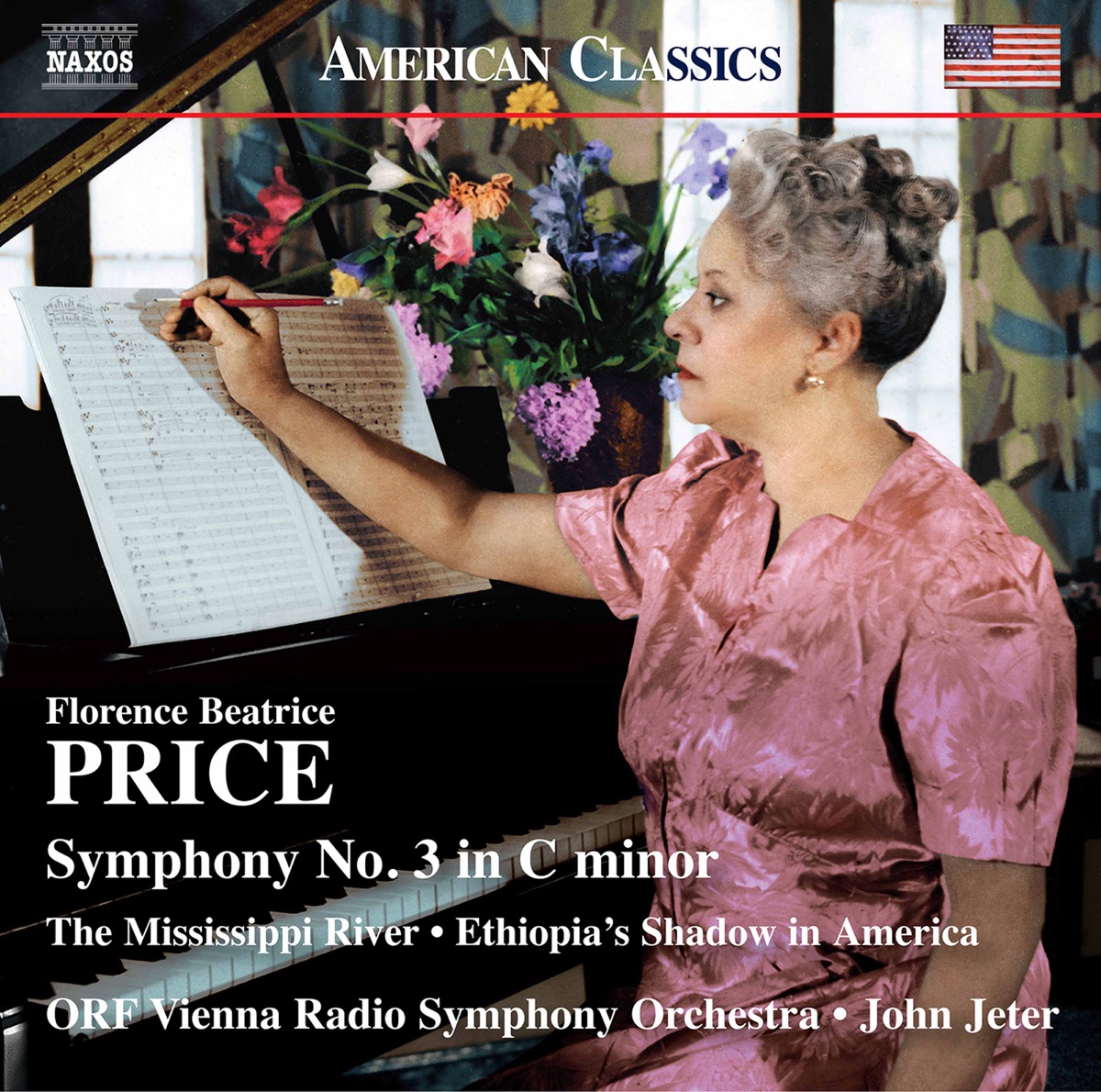 Price: Symphony No. 3, The Mississippi River & Ethiopia's Shadow in America by ORF Vienna Radio Symphony Orchestra & John Jeter album cover