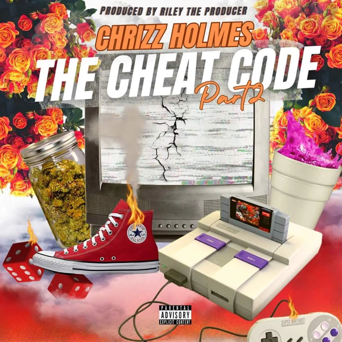 The Cheat Code, Pt. 2 - EP by Chrizz Holmes album cover