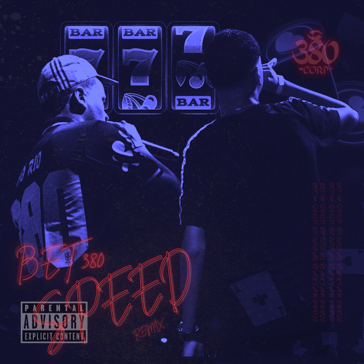 BET 380 SPEED REMIX - Single by Rz Oficial, Riak & Ian Durso album cover