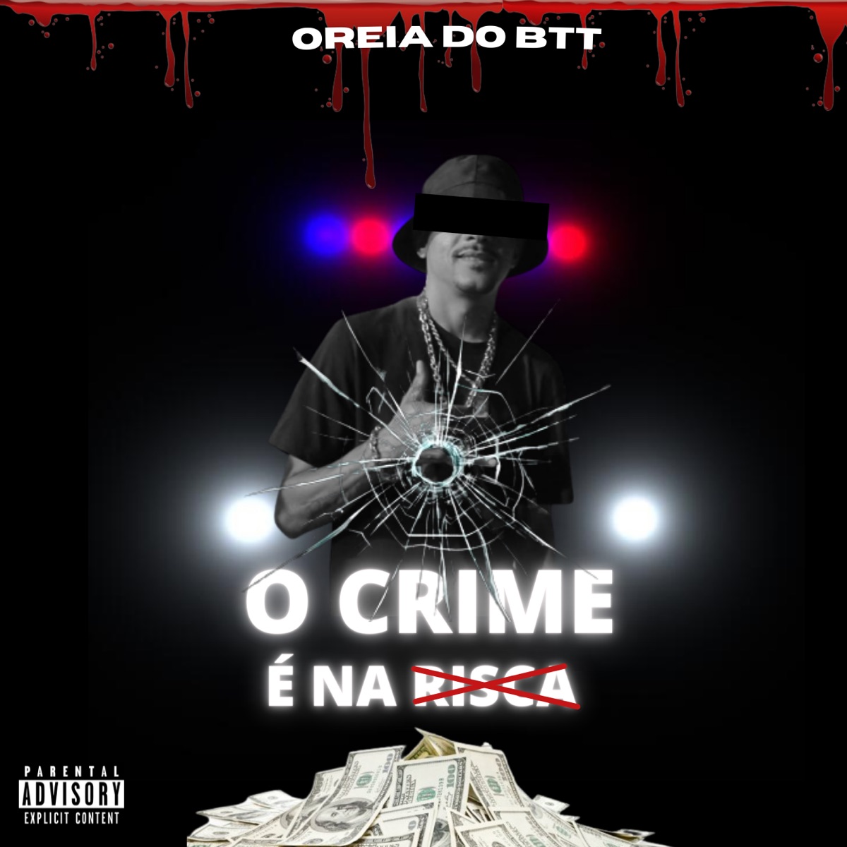 O Crime É na Risca (feat. LUCAS HIT) - Single by OREIA DO BTT album cover