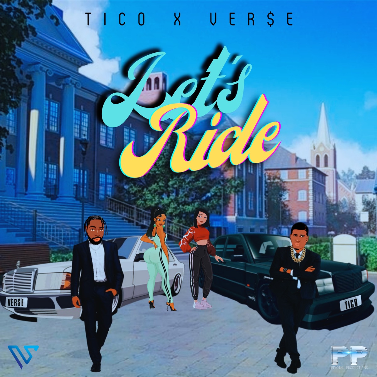 Let's Ride - Single by Tico, Verse & Vaun Pro album cover