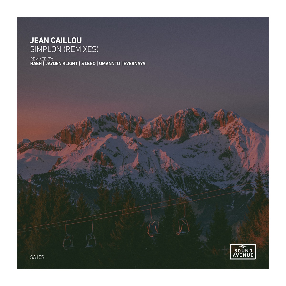 Simplon (Remixes) by Jean Caillou, Jayden Klight & Haen album cover