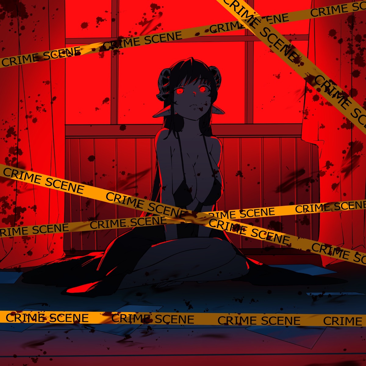 Crime Scene - Single by I'm Geist & tnvr album cover