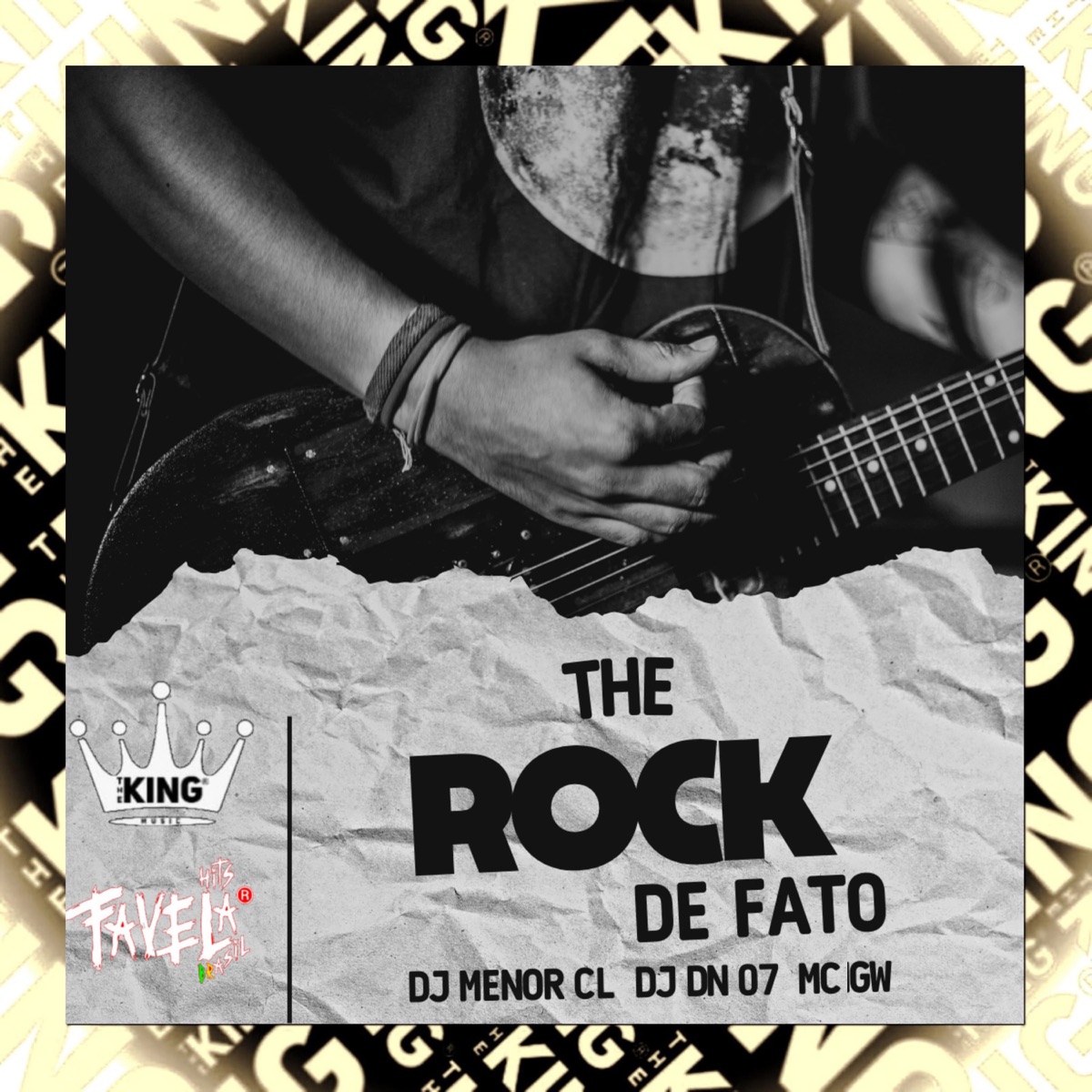 The Rock de Fato - Single by MC GW, DJ MENOR CL & DJ DN 07 album cover