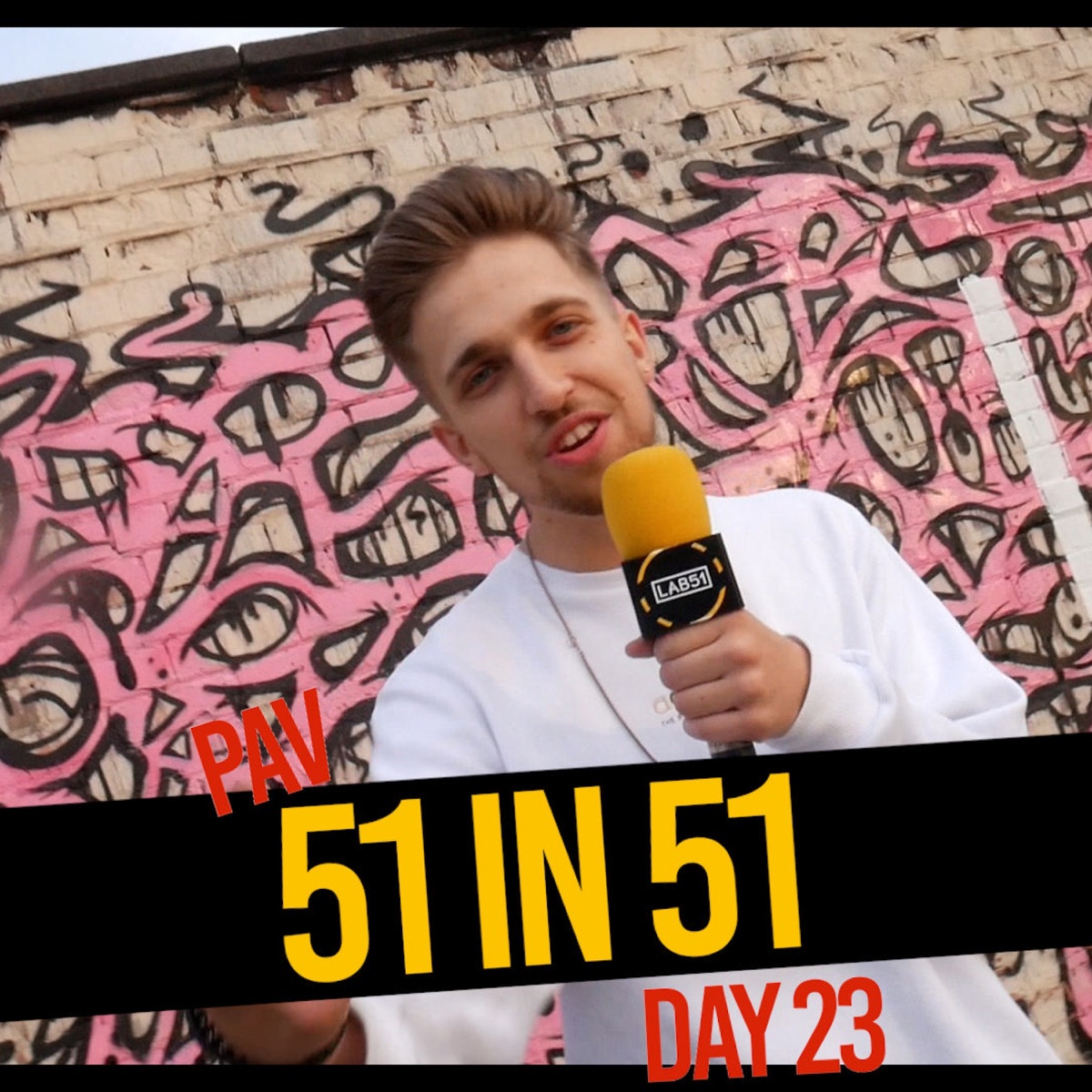#51in51 Freestyle (Day23) (feat. pav) - Single by Lab51 album cover