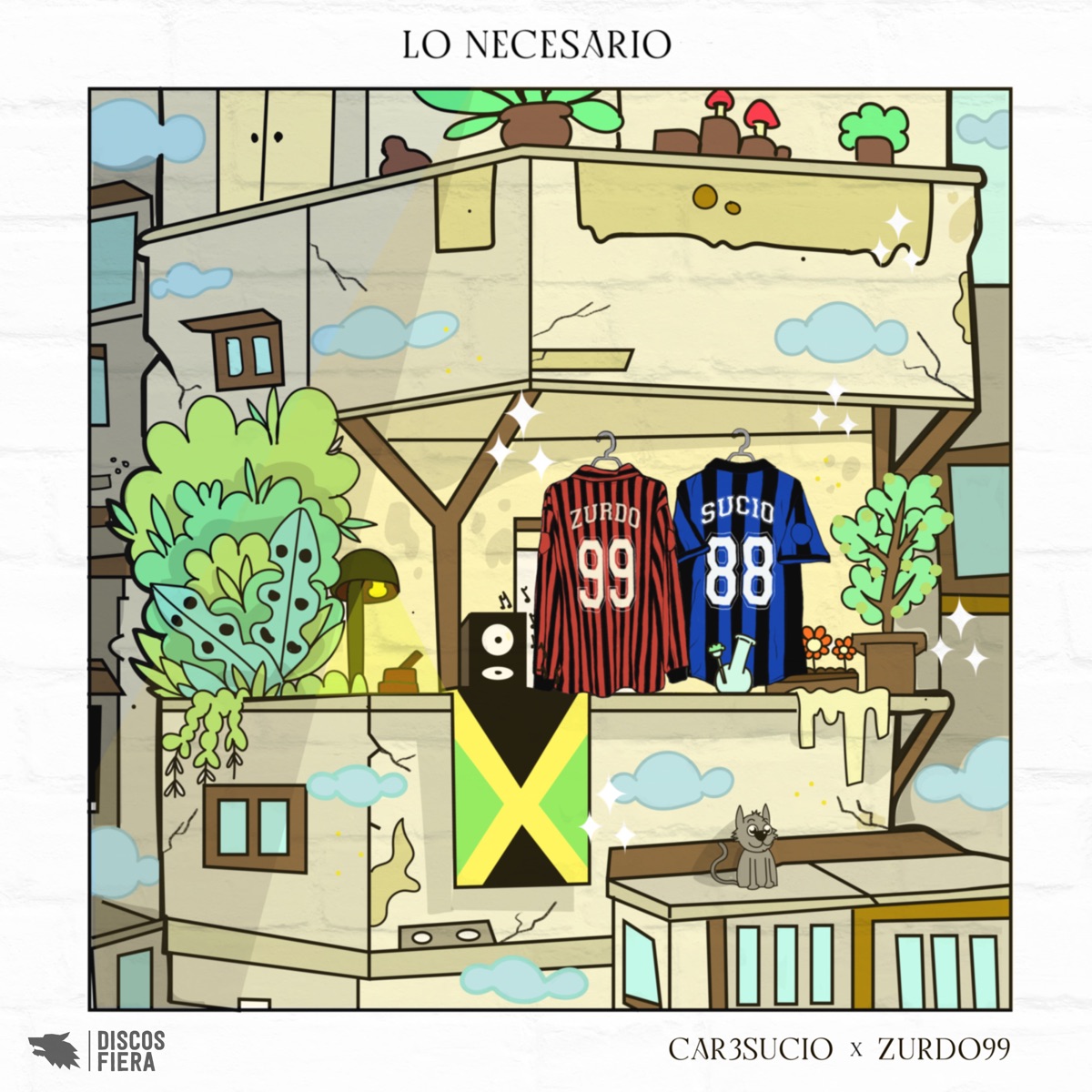 Lo Necesario - Single by Car3sucio & Zurdo99 album cover