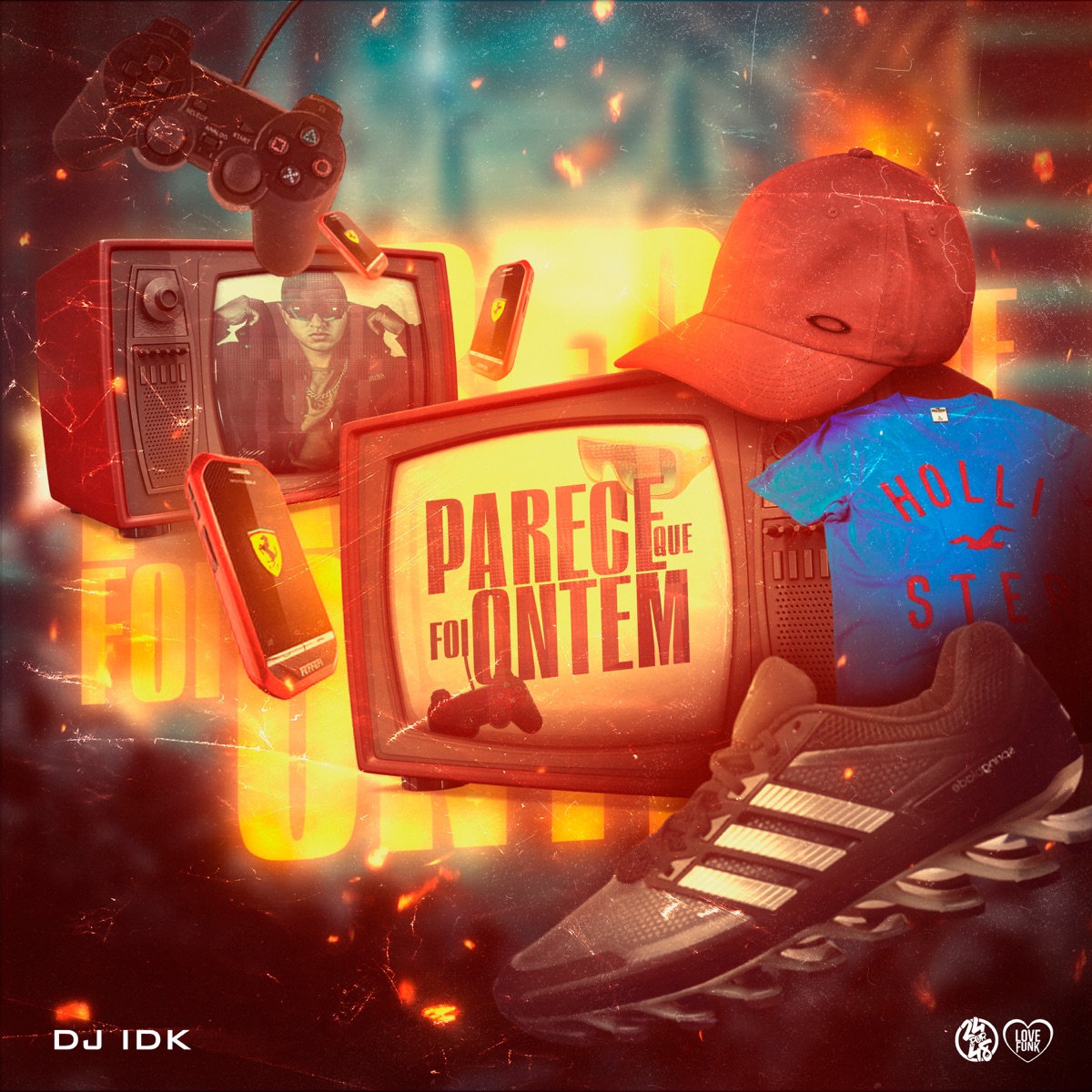 Parece Que Foi Ontem - EP by DJ Idk album cover