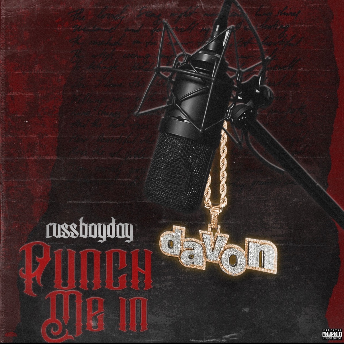 Punch me in (feat. RussboyDay) - Single by DabiggestRuss album cover
