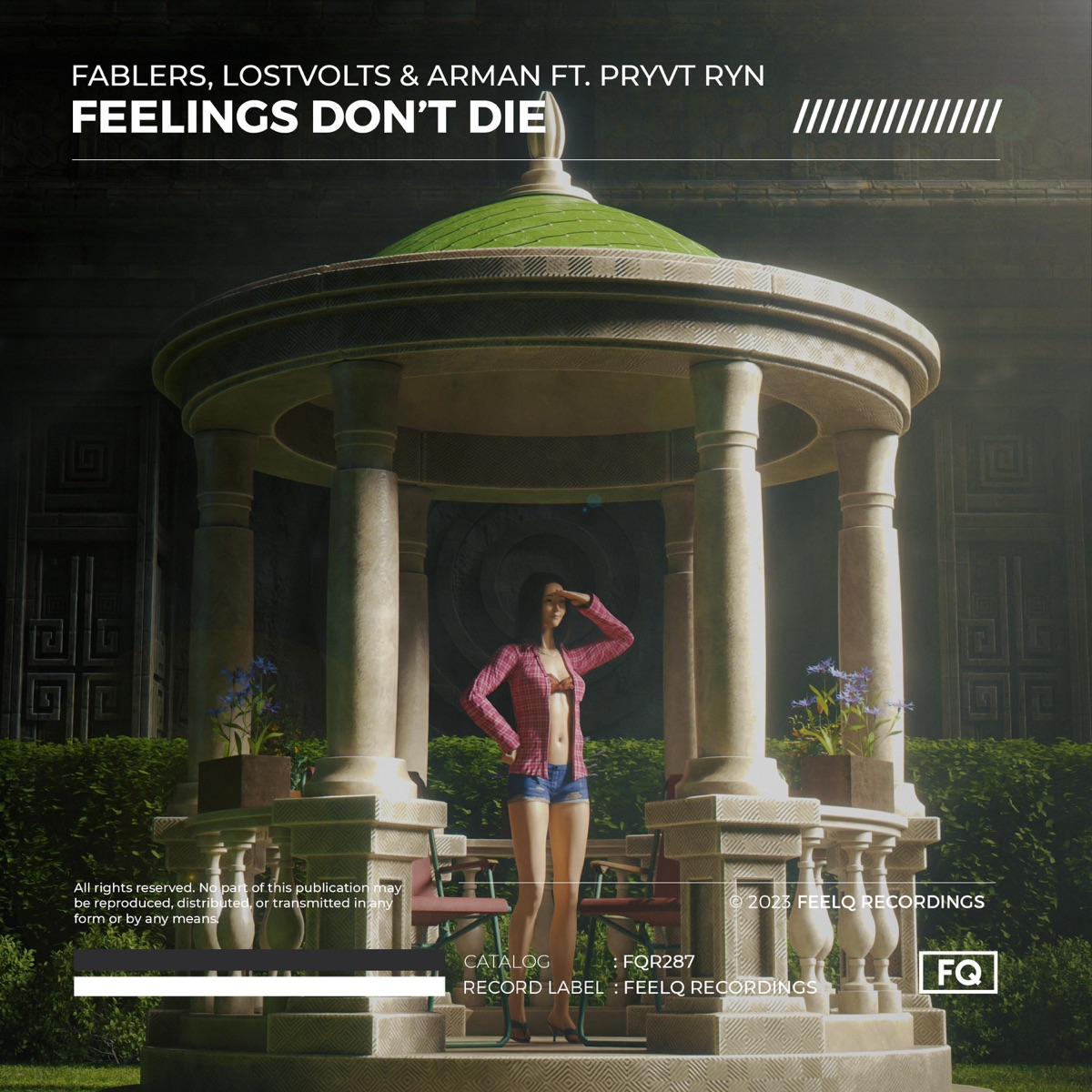 Feelings Don't Die (feat. PRYVT RYN) - Single by Fablers, LostVolts & ARMAN album cover