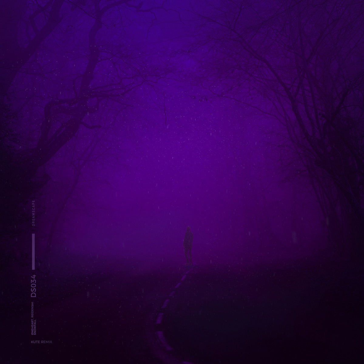 snowfall (KUTE Remix) - Single by Øneheart, reidenshi & KUTE album cover