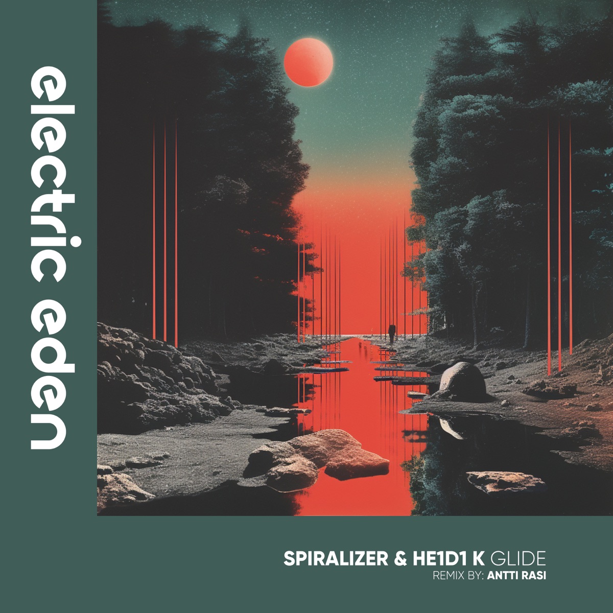 Glide - Single by Spiralizer, He1d1 K & Antti Rasi album cover