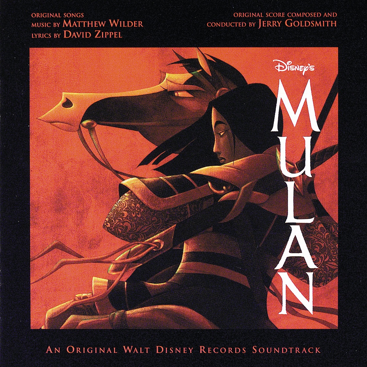 Mulan (Original Motion Picture Soundtrack) by Lea Salonga & Donny Osmond album cover
